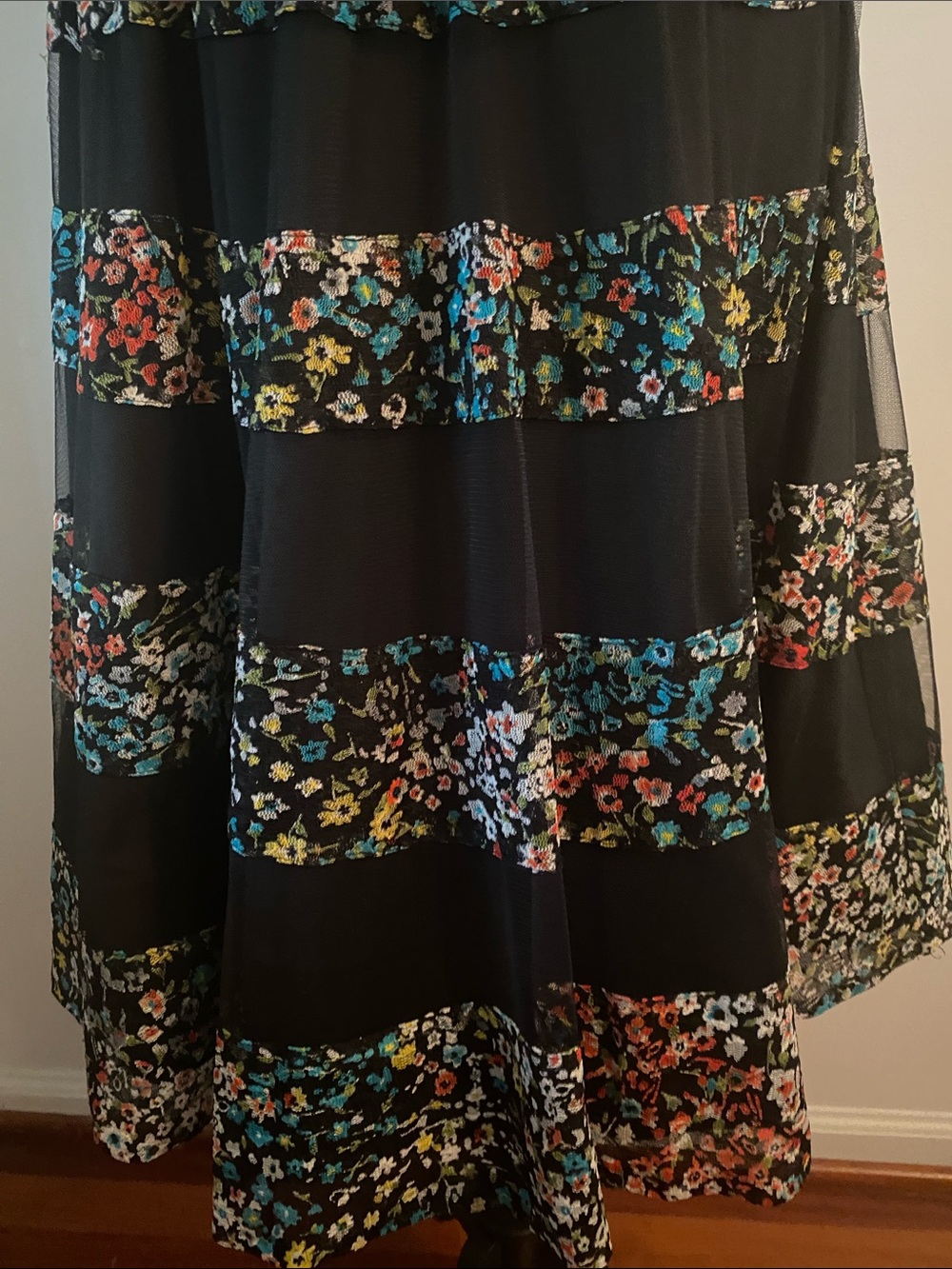 Vintage Betsy Johnson strapless dress size 10 - Picture 3 of 14